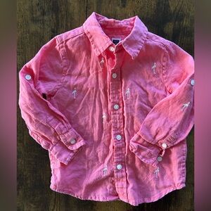 Janie and Jack button down shirt, 18-24 months